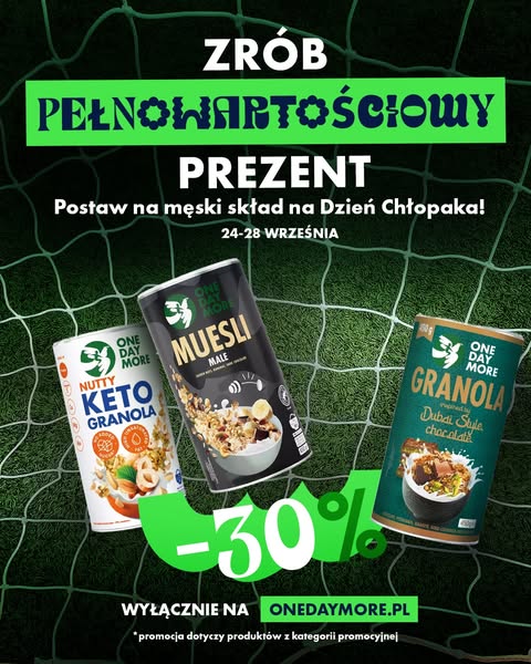 Darmowa dostawa od 49zł - OneDayMore