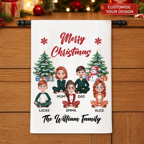 Personalised Kitchen Towel