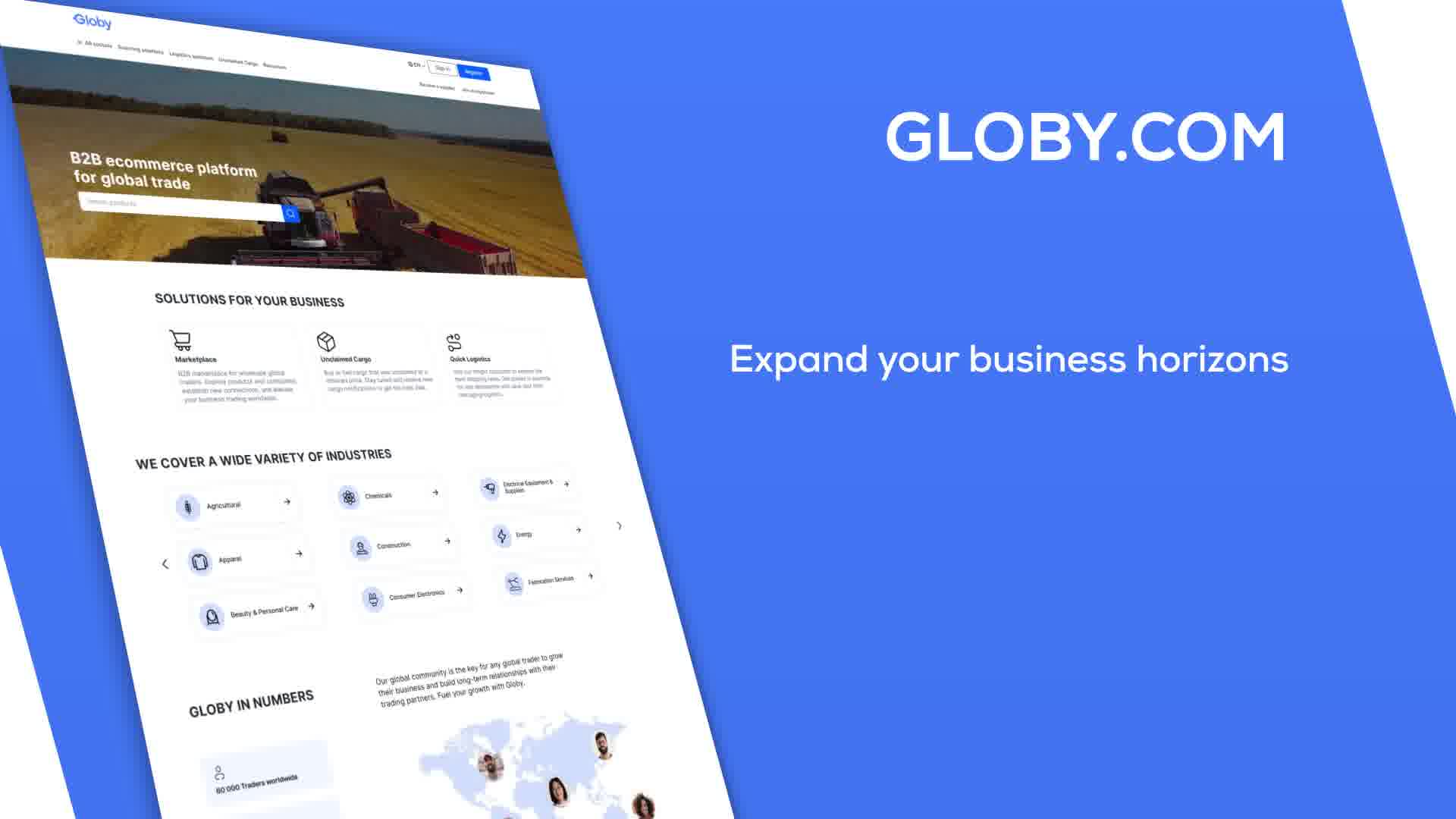 Anúncio de Globy