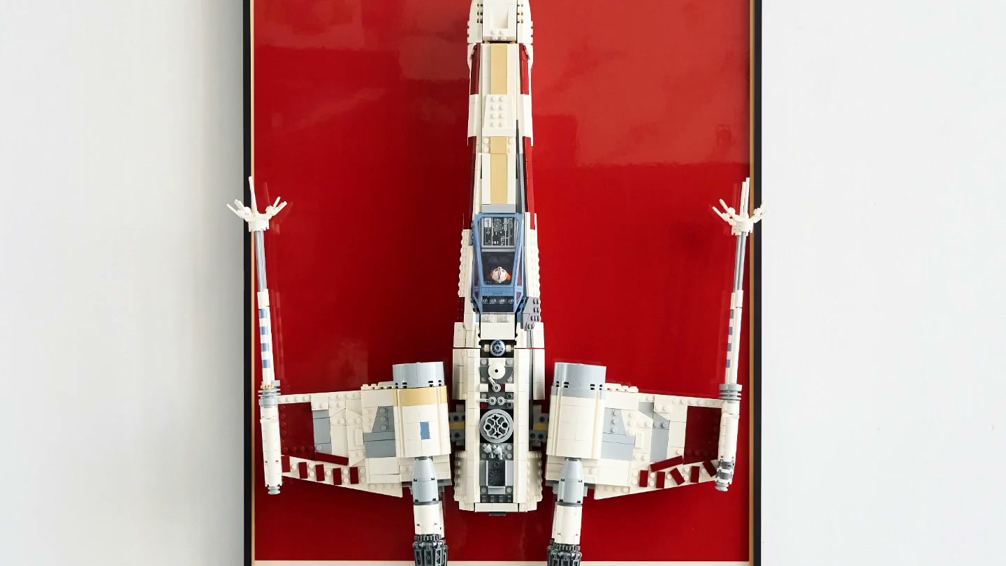 Wall Mount Display Frame For Lego Star Wars(Frame Only)