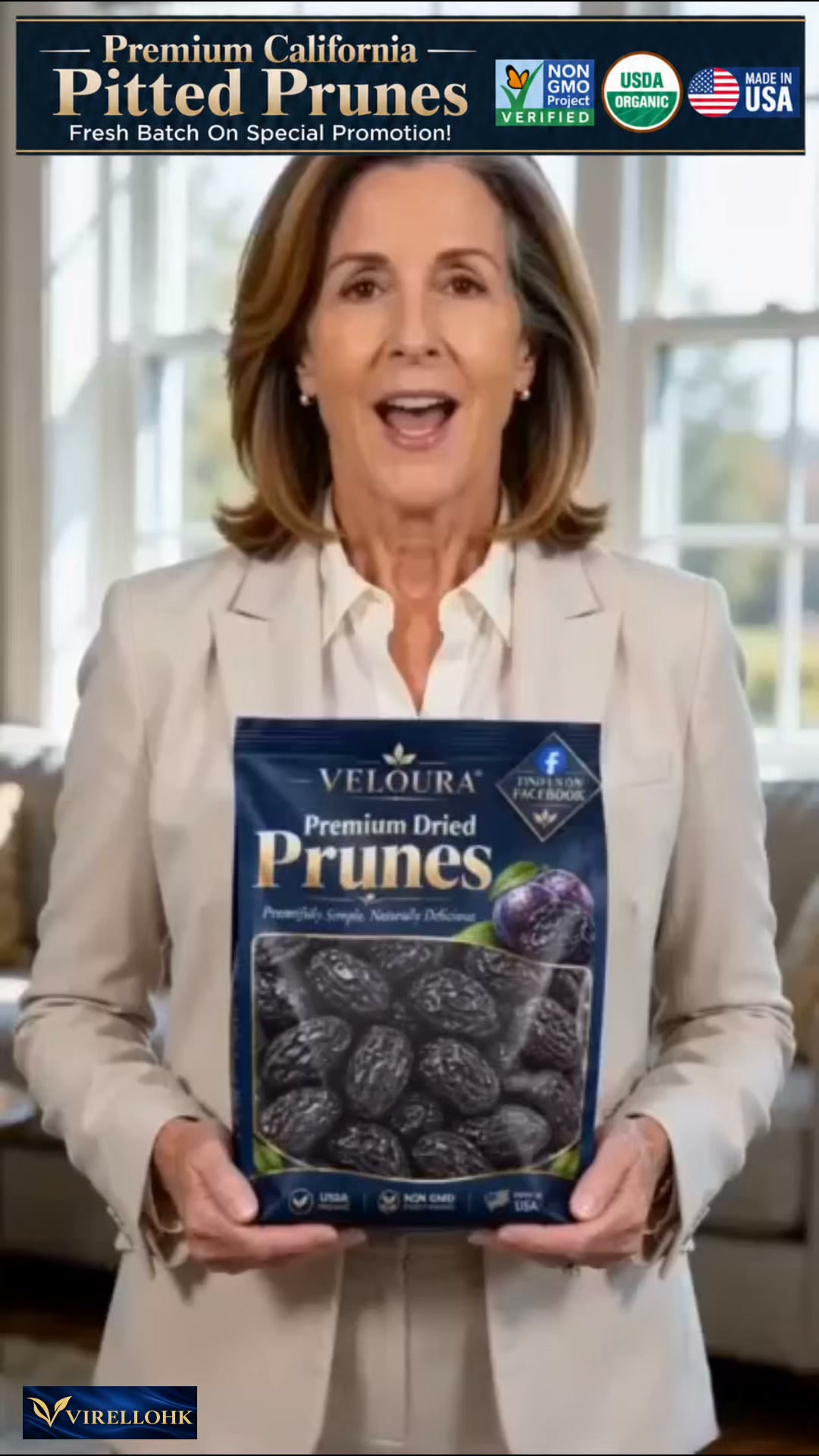 A Wholesale Buyer Canceled at the Last Minute. Get Fresh California Prunes at Cost Price Today!