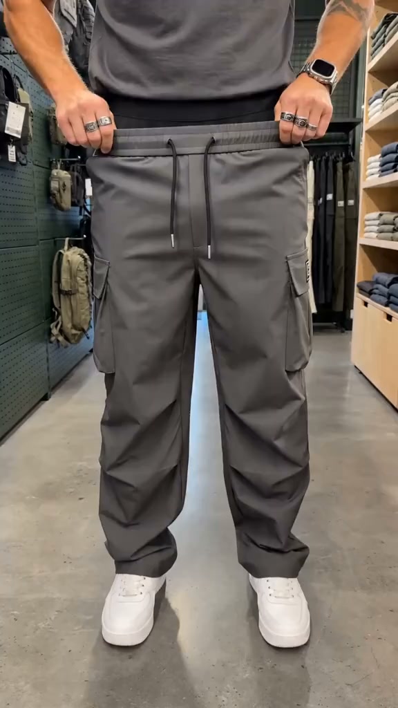 Men's Casual Loose Fit Cargo Pants