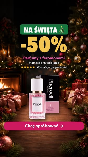Czas na perfumy z feromonami: -50%