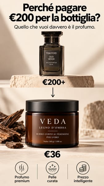 Profuma irresistibile tutto il giorno