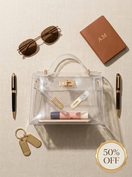 Women's Transparent Jelly Bag