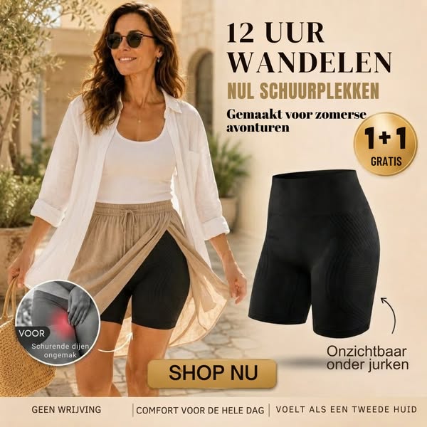 Zomer + Geen schurende dijen?