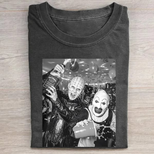 Slasher Party Night Vintage Horror Tee