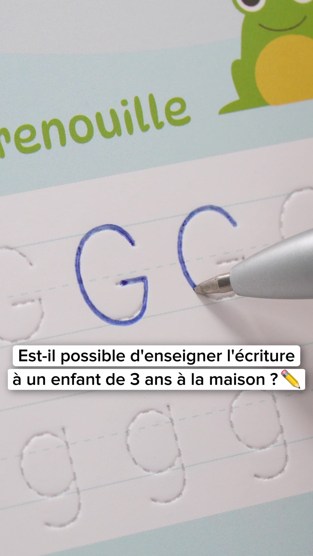 Accompagnez leur apprentissage de l’écriture