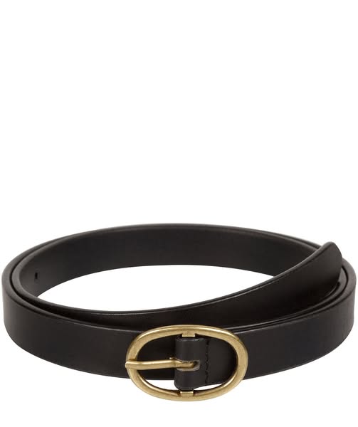 WAS £20 NOW £20! Genuine Leather Ladies Belt Black Medium | Pure Luxuries