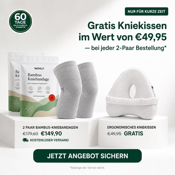 Knieschmerzen natürlich bekämpfen