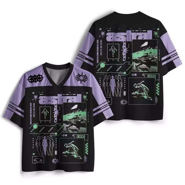 Soulisfree Be The Master Of Your Own Life Mesh Jersey