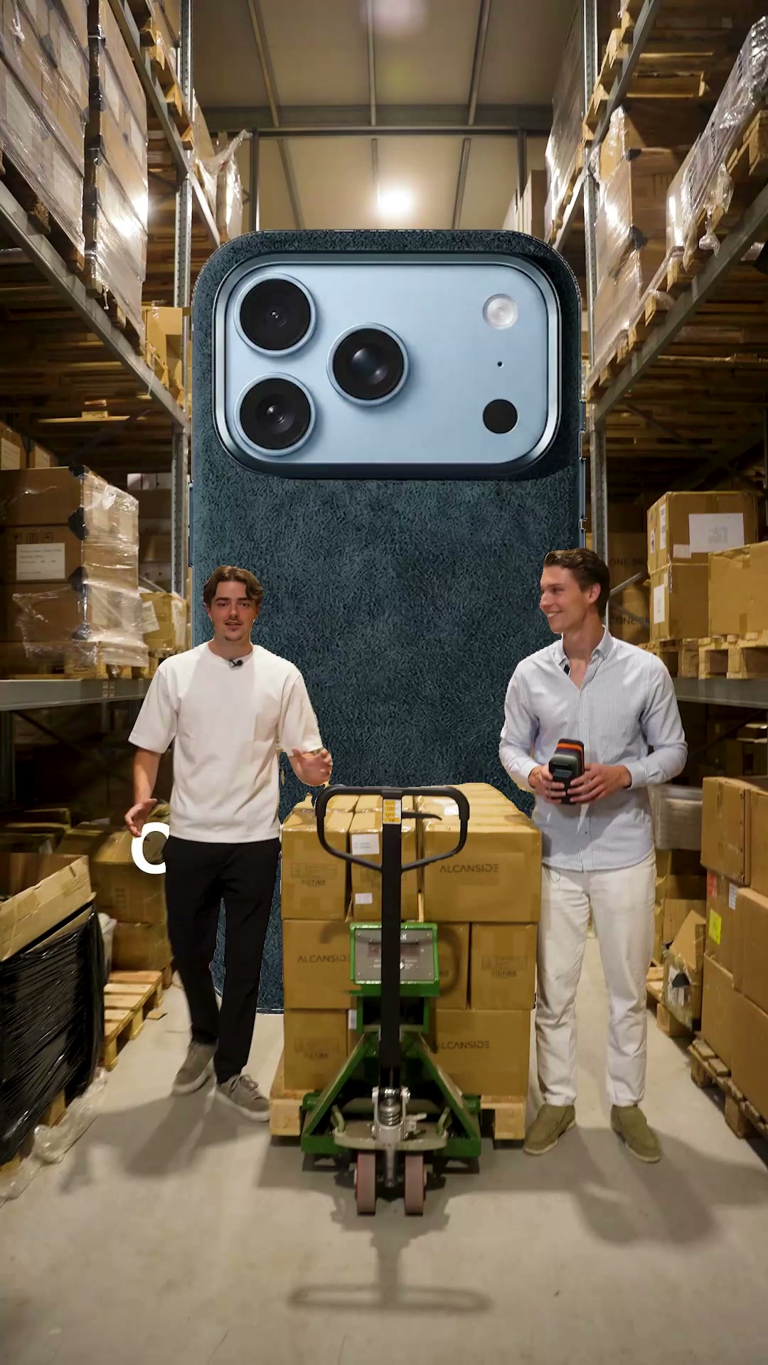 Alcantara® hoesje voor de iPhone 18 Pro