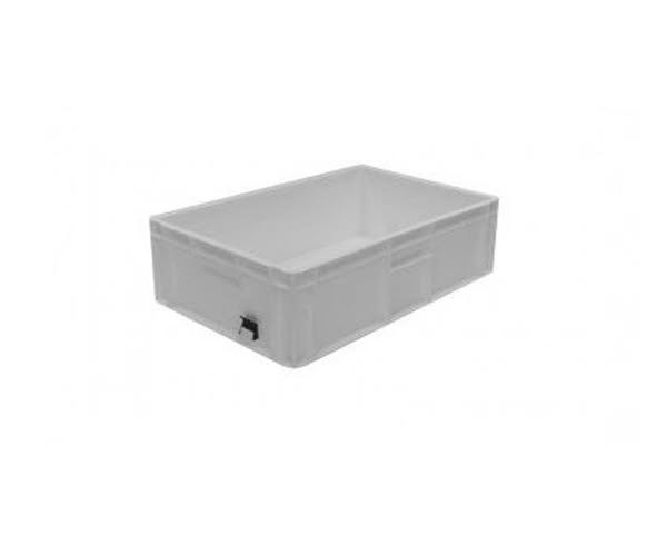 Euro Stacking Box (34L, White) 600 x 400 x 175mm