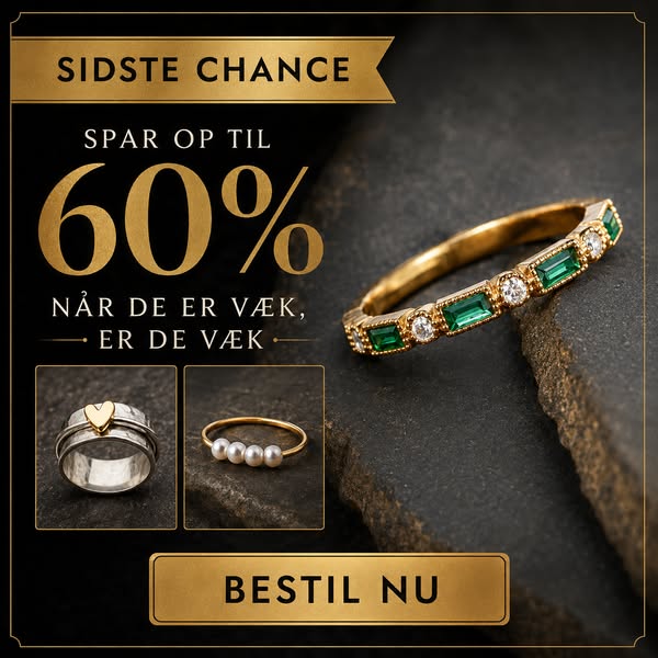 Oprydningsudsalg slutter i dag!