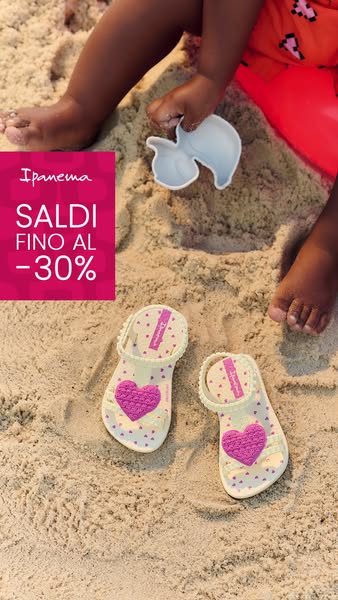 Saldi fino al -30% sulla collezione Kid & Baby