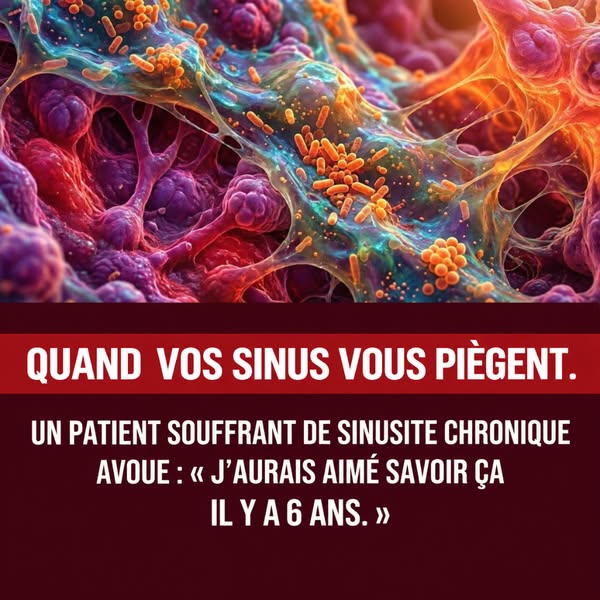 Pourquoi vos sinus se bouchent sans cesse