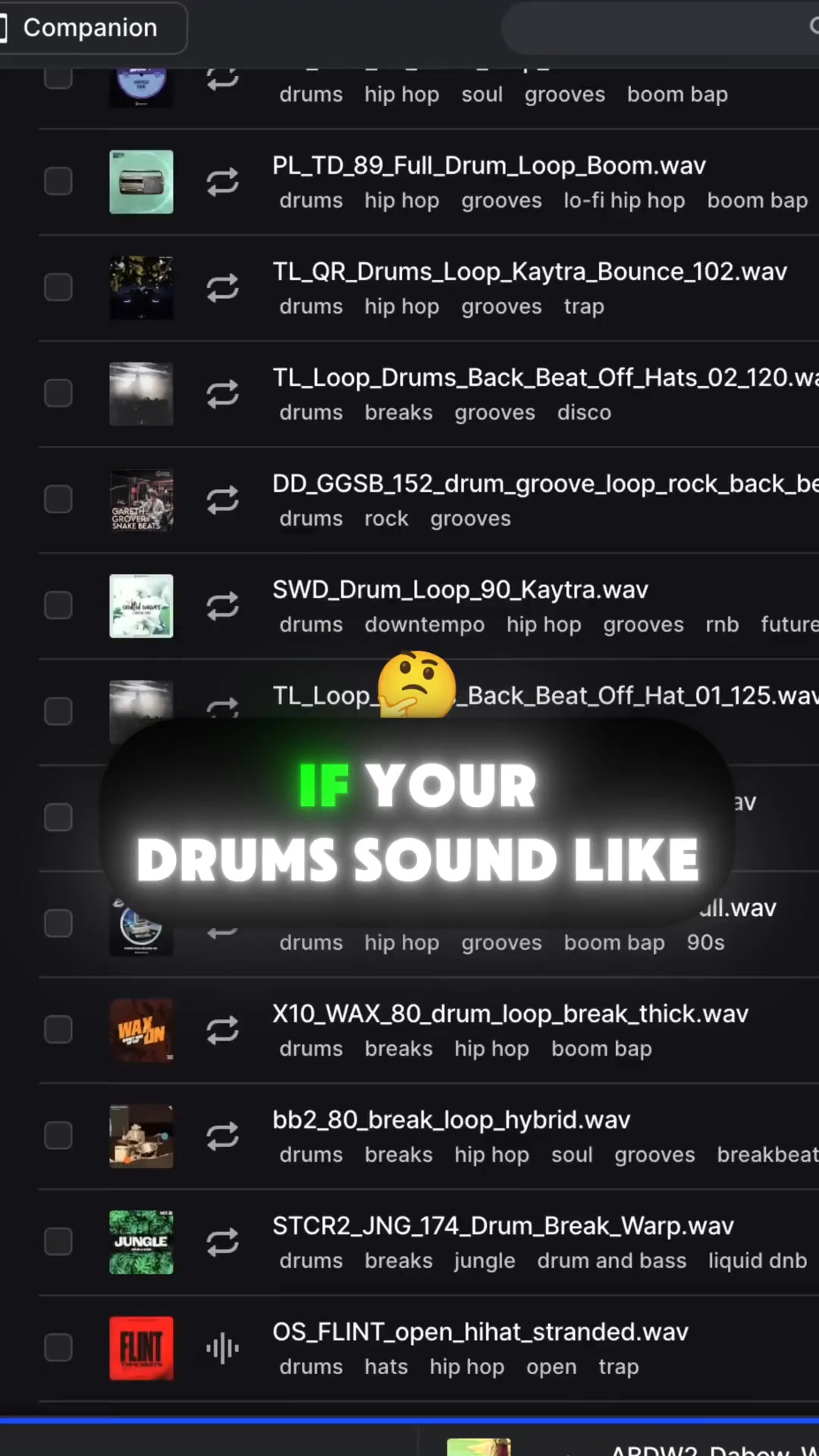 Remix:Drums Stem Separation Plugin