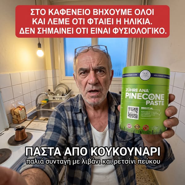 Η παλιά συνταγή με κουκουνάρι και ρετσίνι πεύκου