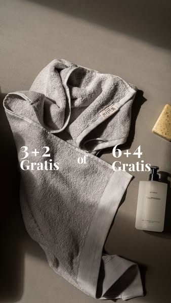 3 + 2 Gratis handdoeken