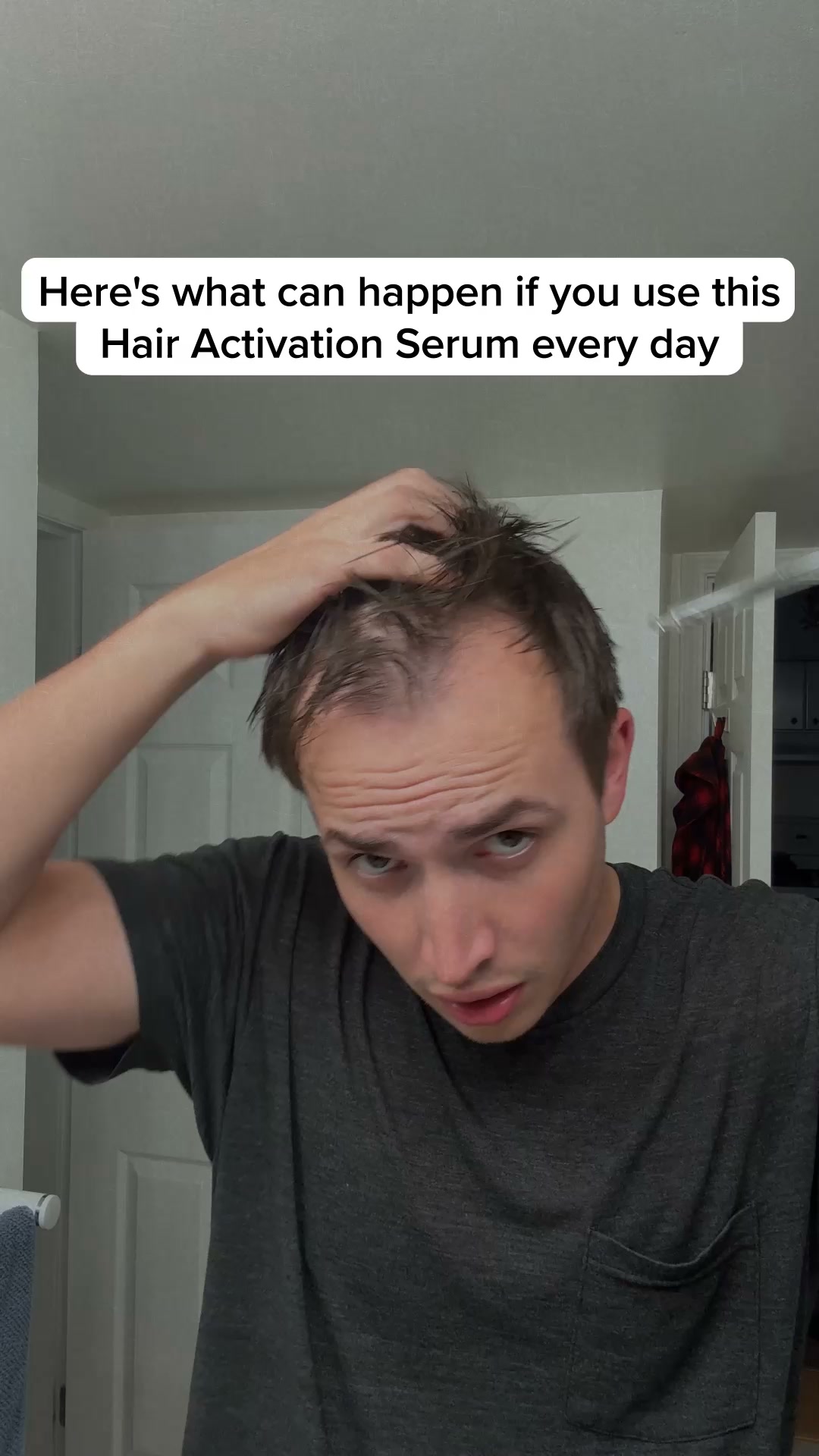 Thicker hair. Less shedding