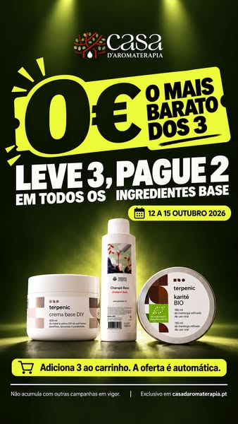 Limpezas naturais: leve 3, pague 2