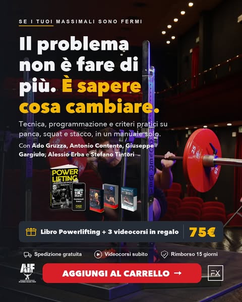 POWERLIFTING by AIF. Il manuale definitivo!