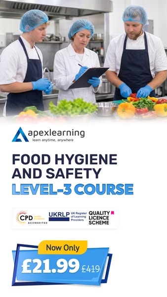 Food Hygiene and Safety Level 3 Course