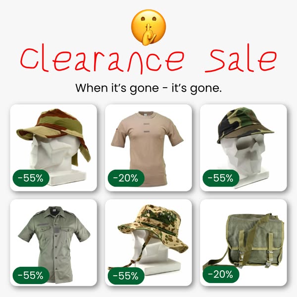 TOP Condition Military Surplus Gear