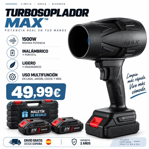 TurboSoplador MAX™ -50%