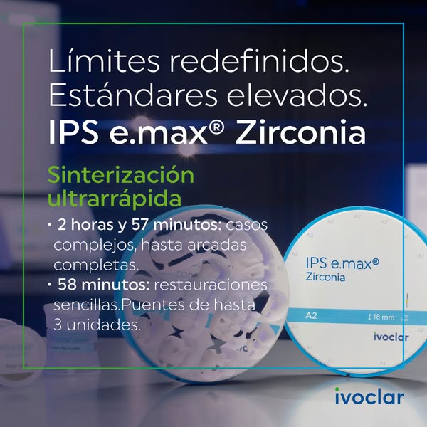 Para todo tipo de restauraciones fijas de cerámica sin metal: un disco que realmente lo tiene todo