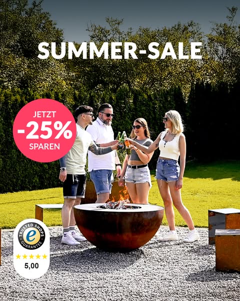 Die beste Feuerschale – jetzt zum besten Preis!