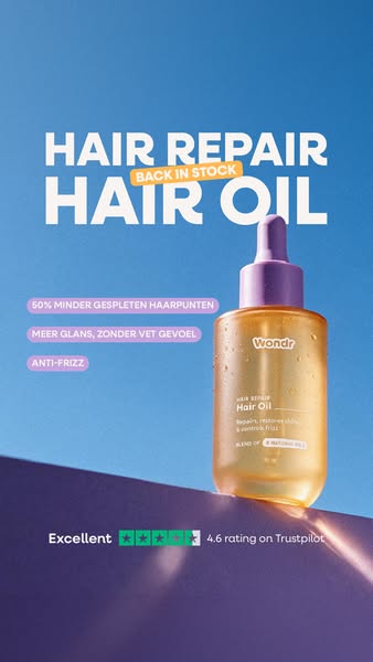 Back in stock: Vegan Honey Hair Oil