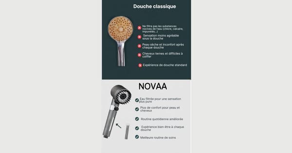 Vous souhaitez une expérience de douche plus agréable ?