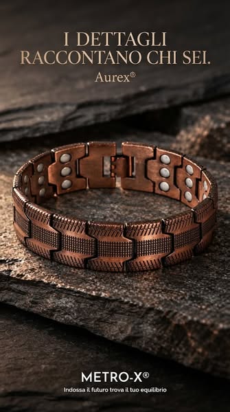 Il Bracciale in Rame Che Sta Conquistando gli Uomini Italiani