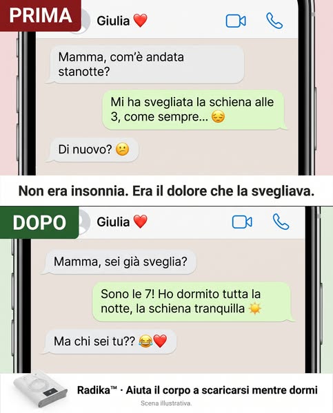 Non è insonnia. È il dolore che ti sveglia.