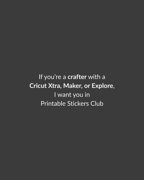 Join Printable Stickers Club: Never Run Out of Stickers Again
