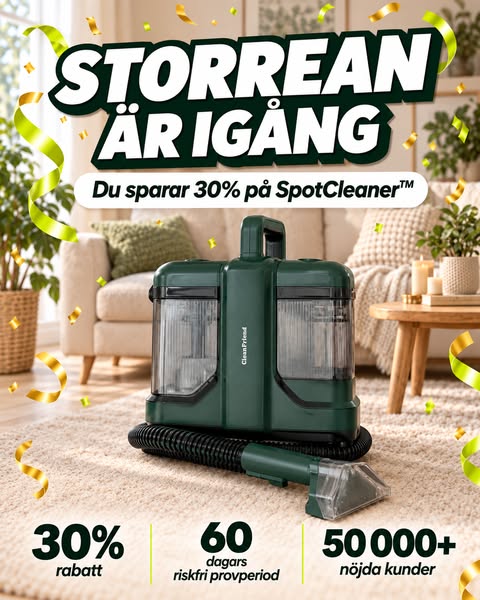 Spara 30% på SpotCleaner™