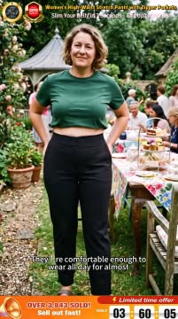 LIMITED OFFER 70% OFFWomen’s Fitted High-Waisted Zip-Pocket Trousers