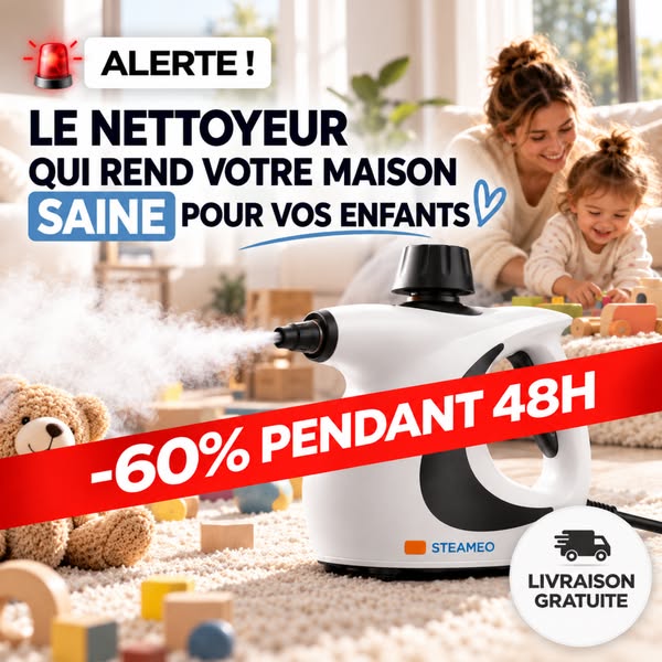 60 % PENDANT 48H + LIVRAISON GRATUITE