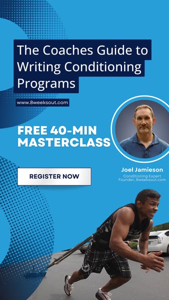 By conditioning expert Joel Jamieson