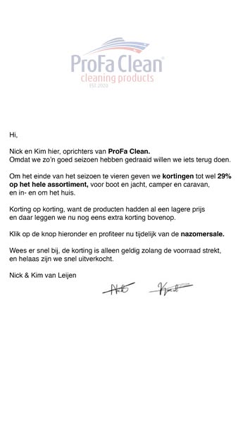 TOT 29% KORTING