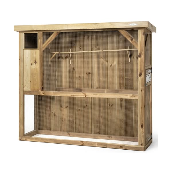 Voldux Volière R1 links 215 x 70 x 185 cm