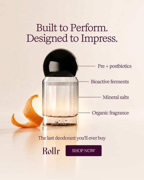 We use deodorant 22,000 times in our lives.