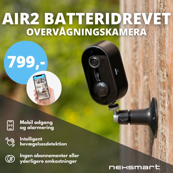 Føl dig tryg og sikker i dit hjem med NEXSMART