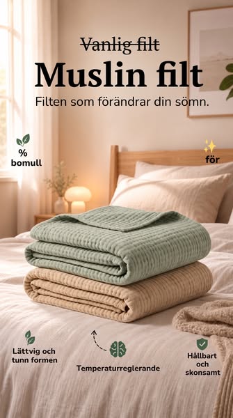 Sov svalt och tryggt – Upp till 70% rabatt