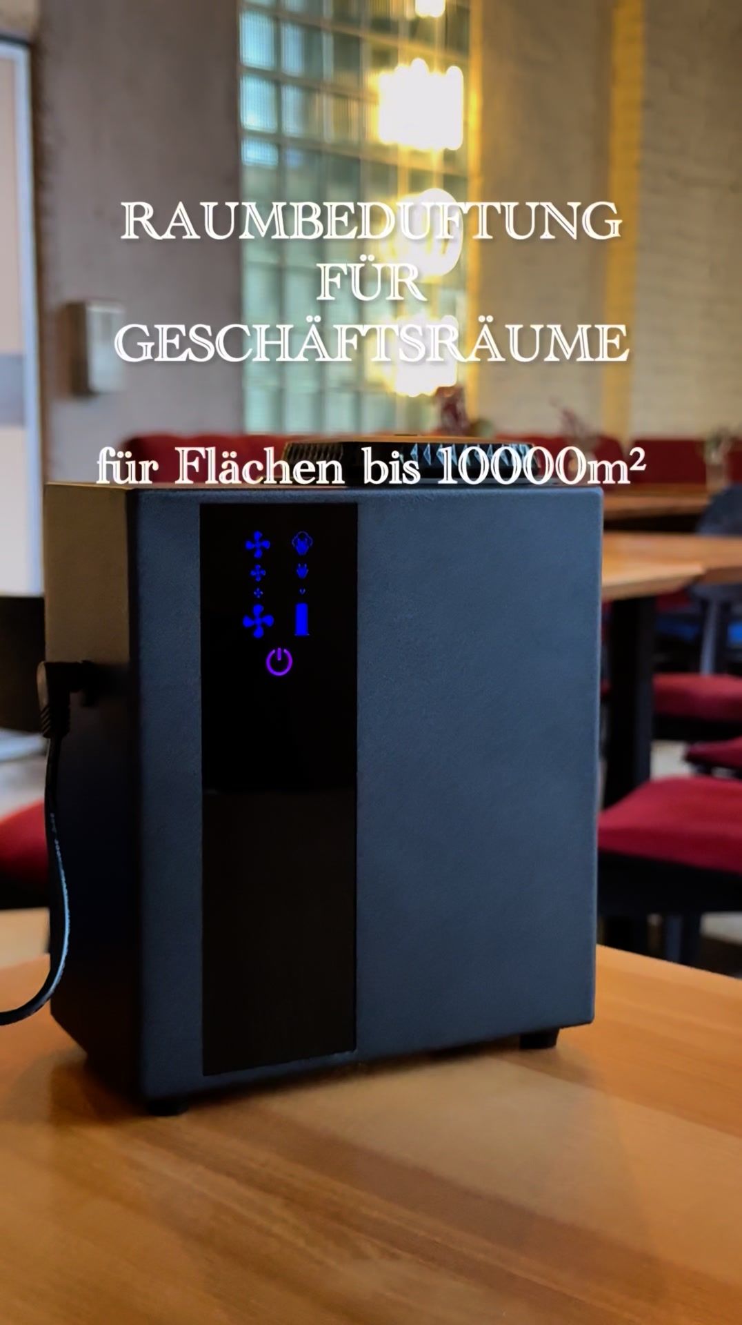 Aromadiffuser ohne Wasser – ideal für große Räume. Jetzt mit 50 ml Hotel Collection Duft & 7 Proben geschenkt