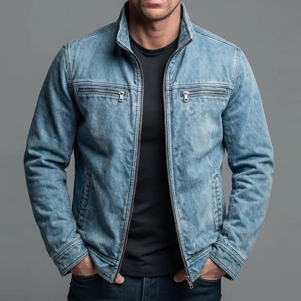 Connor - Chaqueta Atemporal de Alta Calidad con Cremallera