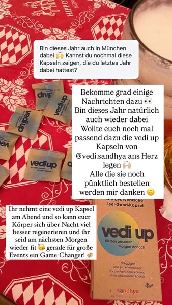 Starte mit vedi up besser in den Tag