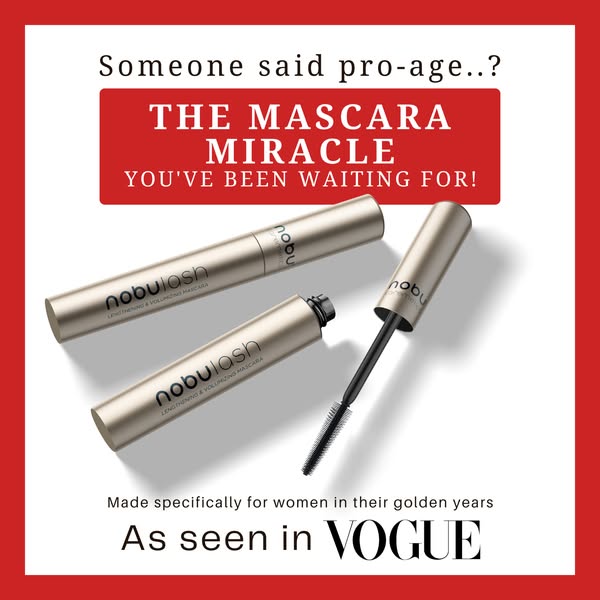 For Mature Eyelashes!