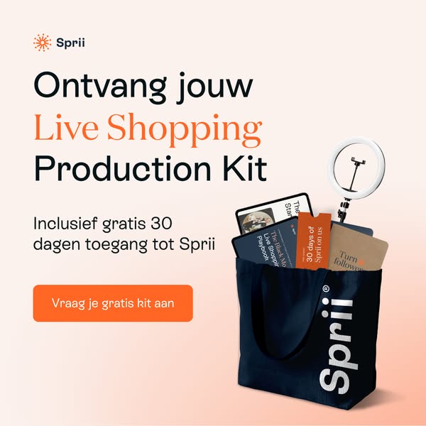 Jouw Live Shopping start hier